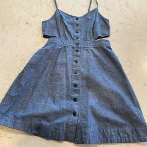 Madewell Chambray Dress, Size 6